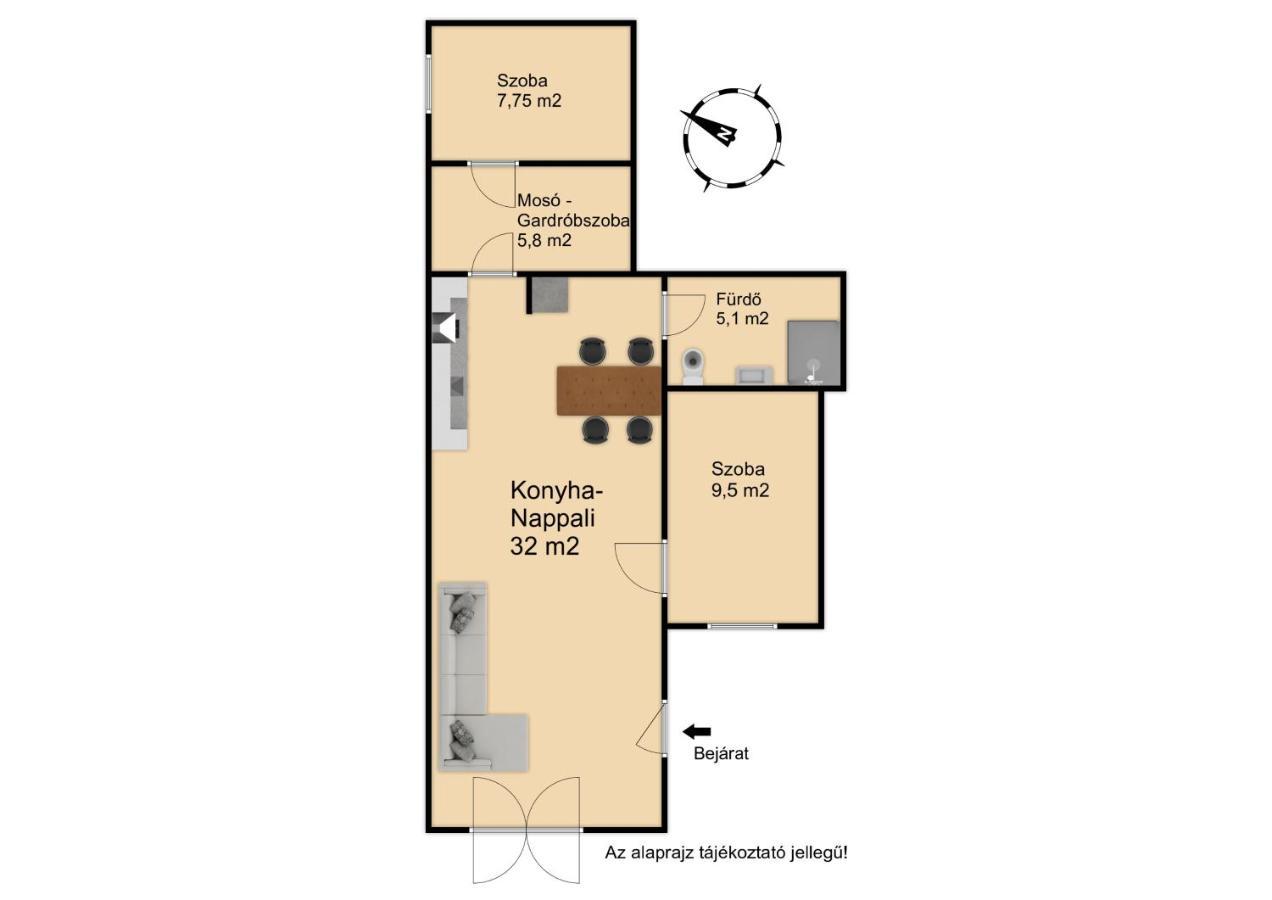 Deli Terasz A Apartman Free Parking, Self-Check-In Anytime 杰尔 外观 照片